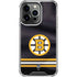 NHL Boston Bruins Home Jersey iPhone 14 Pro Clear Case